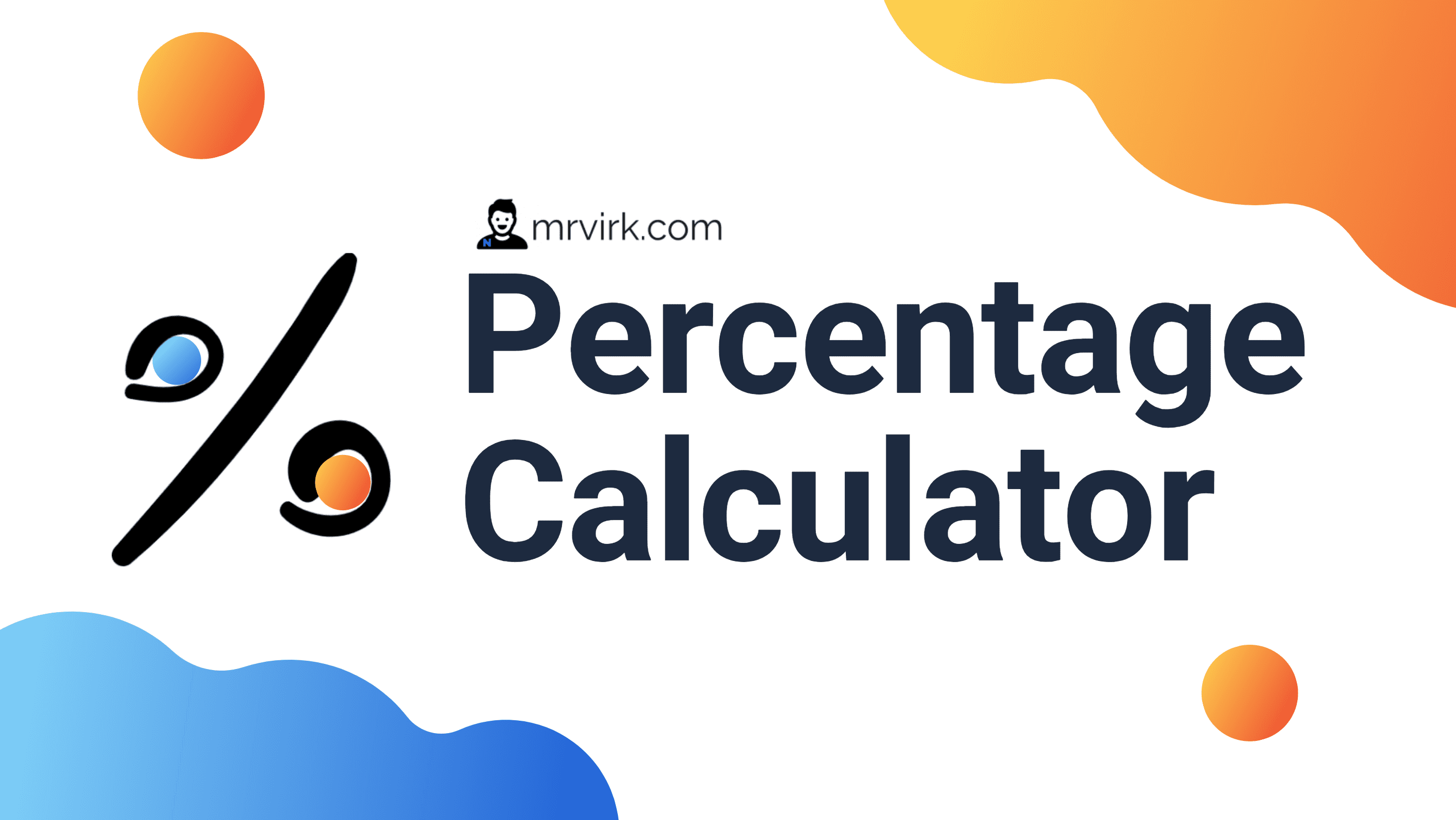 mean of percentages calculator
