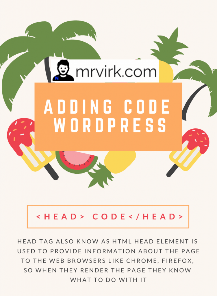 how-to-add-code-to-head-tag-in-wordpress-mr-virk-media