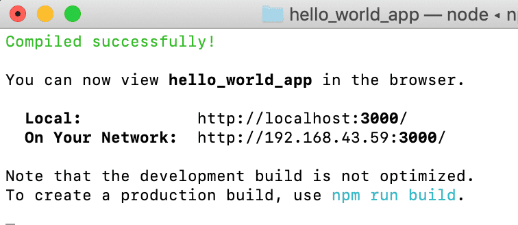 How To Create A Hello World App In React.js ? Creating Your First React ...