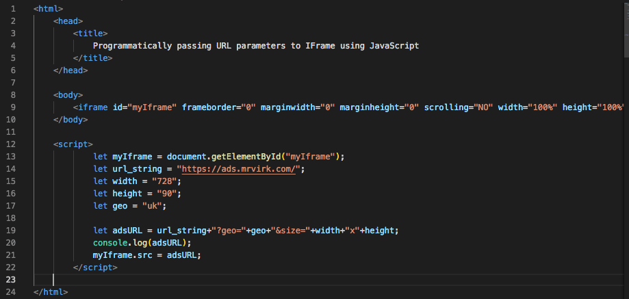 programmatically-passing-url-parameters-to-iframe-using-javascript